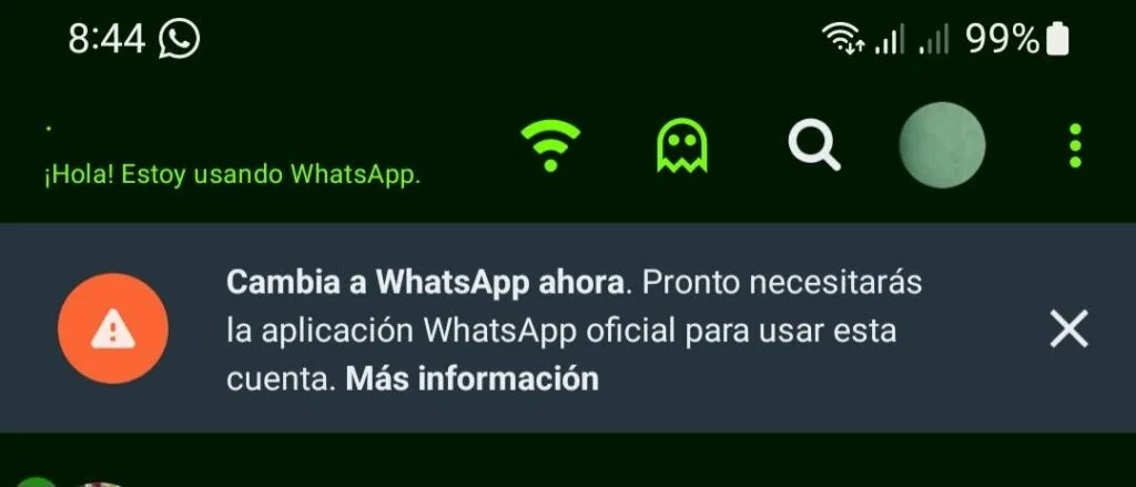 Evita que te bloqueen el WhatsApp configurando correctamente WhatsApp Plus